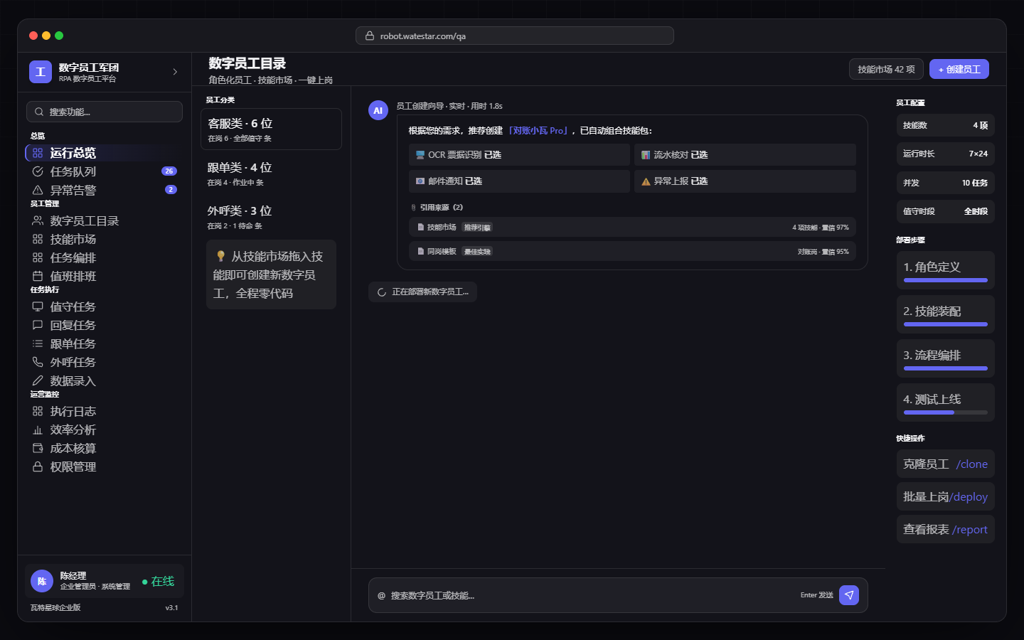 Process orchestrator
